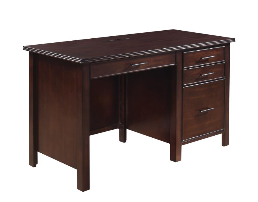 Daryll Cottage Wood Brown Writing Desk