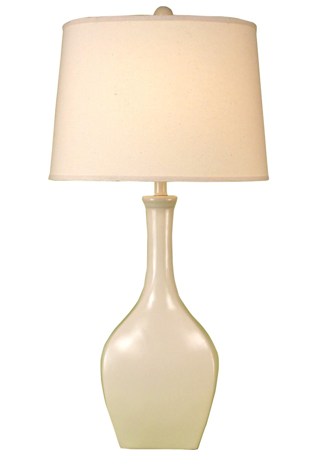 High Gloss Cottage Oval Genie Table Lamp