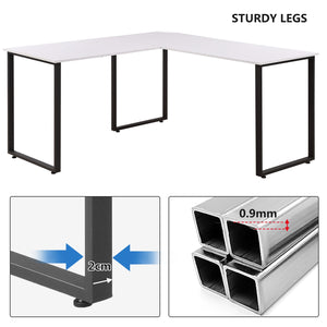 Merax L-Shape Computer Desk