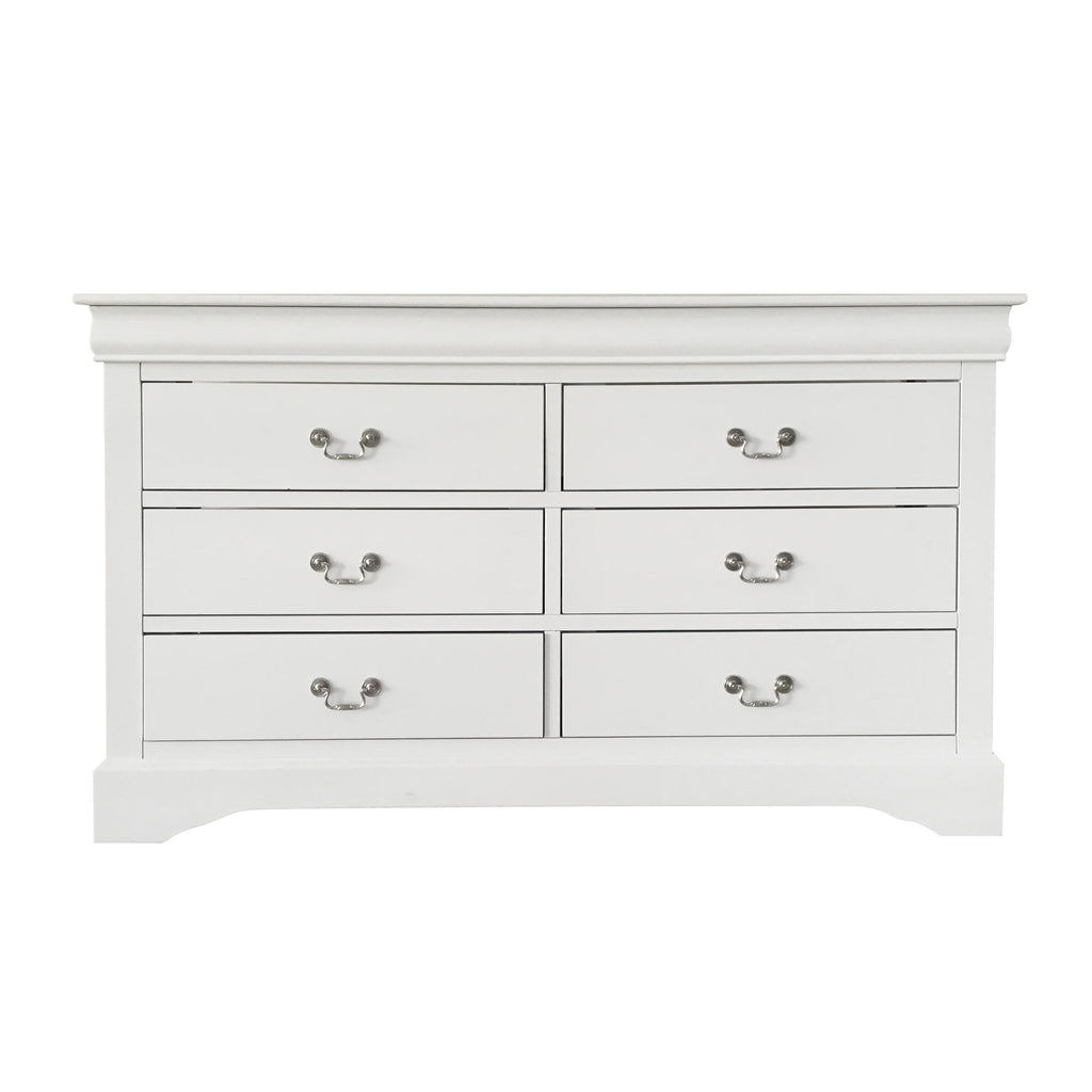 Coaster Louis Philippe White Dresser